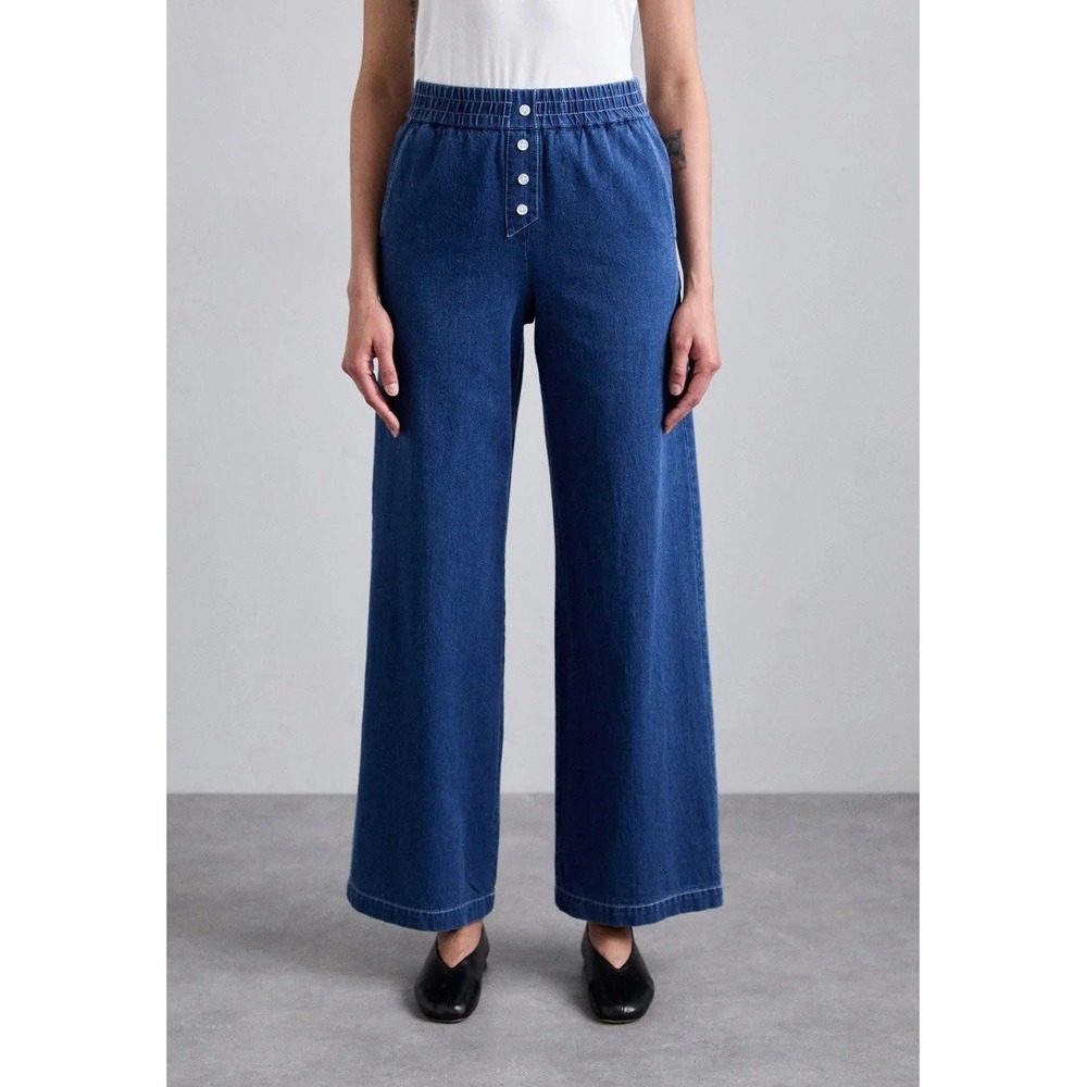 Baum Und Pferdgarten Noi Denim Pull On Pants Wide Leg EU 34 / US 2 Scandinavian